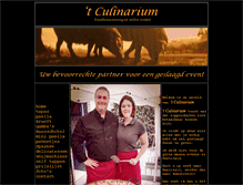Tablet Screenshot of culinarium.be